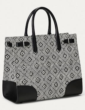 Bolsa tote Lauren Ralph Lauren Devyn de piel para mujer