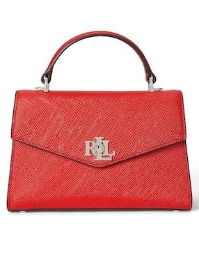 Bolsa satchel Lauren Ralph Lauren de piel para mujer