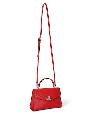 Bolsa satchel Lauren Ralph Lauren de piel para mujer