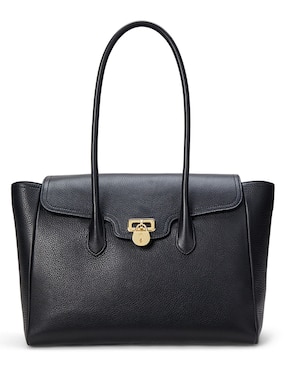 Bolsa satchel Lauren Ralph Lauren de piel para mujer