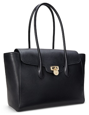 Bolsa satchel Lauren Ralph Lauren de piel para mujer