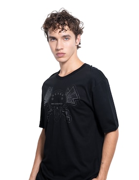 Playera Pineda Covalin Ajolotes cuello redondo para hombre
