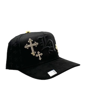 Gorra visera semicurva broche casual Big Boss La Cruz Gold para hombre