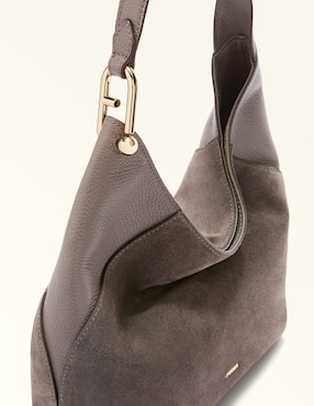 Bolsa hobo Furla de cuero para mujer