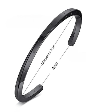 Brazalete Xtellar Xtllar con acabado pulido