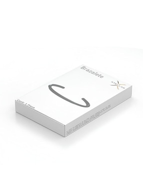 Brazalete Xtellar Xtllar con acabado pulido