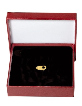 Broche Horoz de oro ovalado