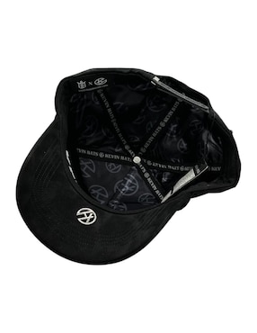 Gorra visera semicurva snapback Big Boss Ny Crystal Grey Kevin Hats para hombre