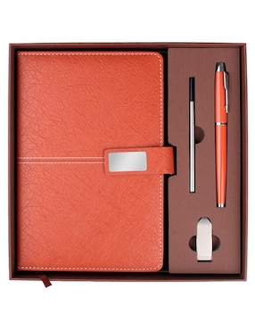 Set cuaderno-rollball Park Lane a rayas
