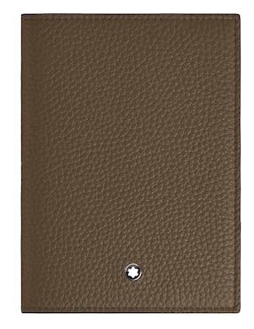 Porta pasaporte Montblanc Grain de piel