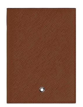 Porta pasaporte Montblanc Sartorial de piel
