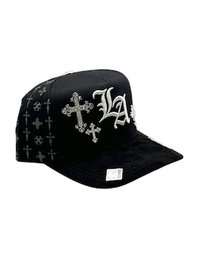 Gorra visera semicurva snapback Big Boss La Cruz Gray para hombre