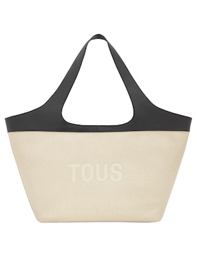 Bolsa shopper Tous Lirio Canvas para mujer