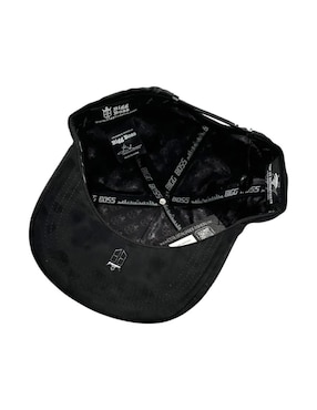 Gorra visera semicurva snapback Big Boss Cruz Black para hombre