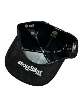 Gorra visera curva snapback Big Boss San Judas Black para hombre