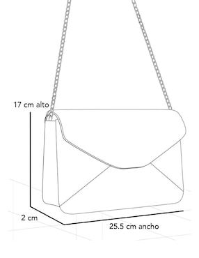 Bolsa clutch Prada para mujer
