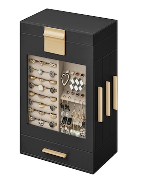 Alhajero Songmics Home Gisella con espejo y cerradura