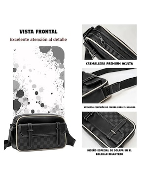 Bolsa bandolera Lab.G para hombre