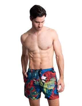Traje de baño Pineda Covalin con bolsillos para hombre