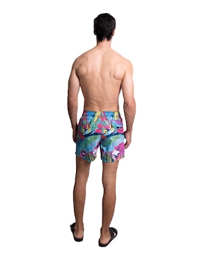 Traje de baño Pineda Covalin con bolsillos para hombre