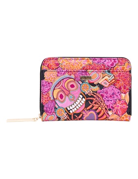 Cartera Pineda Covalin día muertos catrina para mujer