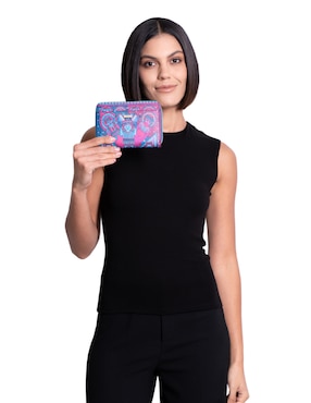 Cartera Pineda Covalin caritas sonrientes de Veracruz para mujer