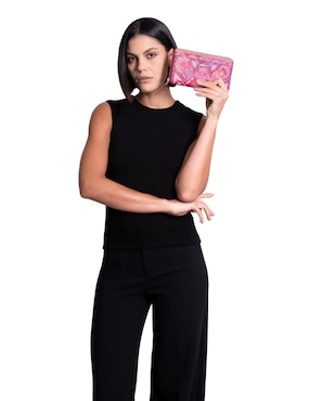 Cartera Pineda Covalin caritas sonrientes de Veracruz para mujer