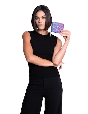 Cartera Pineda Covalin caritas sonrientes de Veracruz para mujer