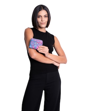 Cartera Pineda Covalin caritas sonrientes de Veracruz para mujer
