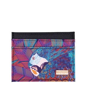 Tarjetero Pineda Covalin guacamaya para mujer
