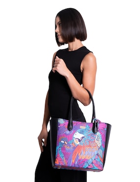 Bolsa tote Pineda Covalin Guacamaya para mujer