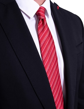 Corbata Pineda Covalin regular de seda estampado gráfico para hombre