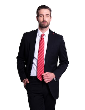 Corbata Pineda Covalin regular de seda estampado gráfico para hombre