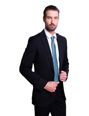 Corbata Pineda Covalin regular de seda estampado para hombre