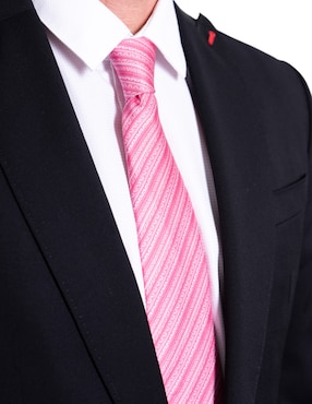 Corbata Pineda Covalin regular de seda estampado gráfico para hombre