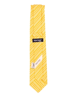 Corbata Pineda Covalin regular de seda estampado gráfico para hombre