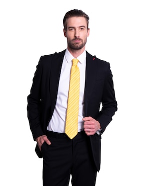 Corbata Pineda Covalin regular de seda estampado gráfico para hombre