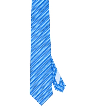Corbata Pineda Covalin regular de seda estampado para hombre