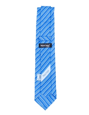 Corbata Pineda Covalin regular de seda estampado para hombre