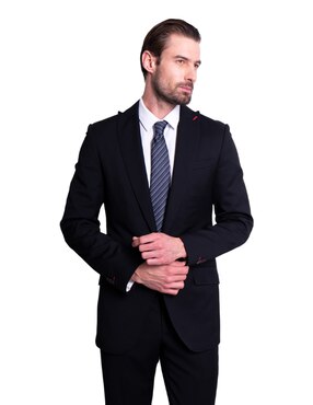 Corbata Pineda Covalin regular de seda estampado para hombre
