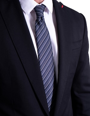Corbata Pineda Covalin regular de seda estampado para hombre