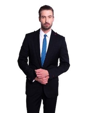 Corbata Pineda Covalin slim de seda estampado para hombre