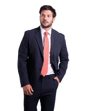 Corbata Pineda Covalin regular de seda estampado gráfico para hombre