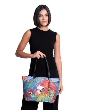 Bolsa tote Pineda Covalin Guacamaya para mujer