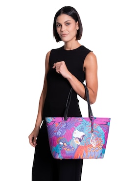 Bolsa tote Pineda Covalin Guacamaya para mujer