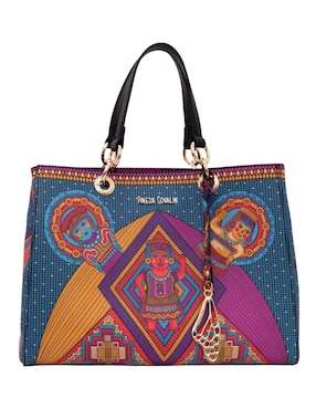 Bolsa satchel Pineda Covalin Caritas Sonrientes De Veracruz para mujer