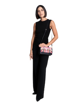 Bolsa crossbody Pineda Covalin Día Muertos Catrina para mujer