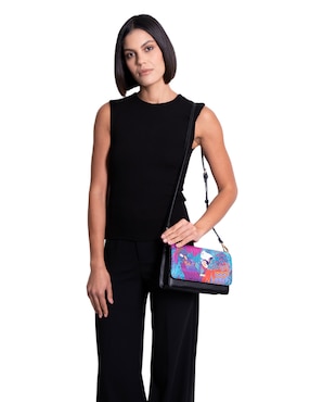 Bolsa crossbody Pineda Covalin Guacamaya para mujer
