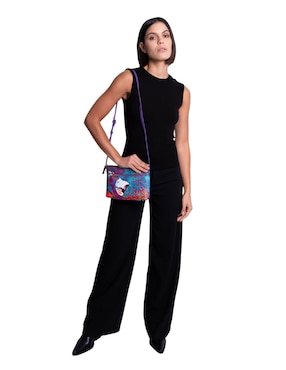 Bolsa crossbody Pineda Covalin Guacamaya para mujer