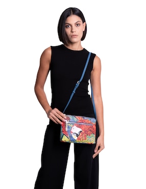 Bolsa crossbody Pineda Covalin Guacamaya para mujer